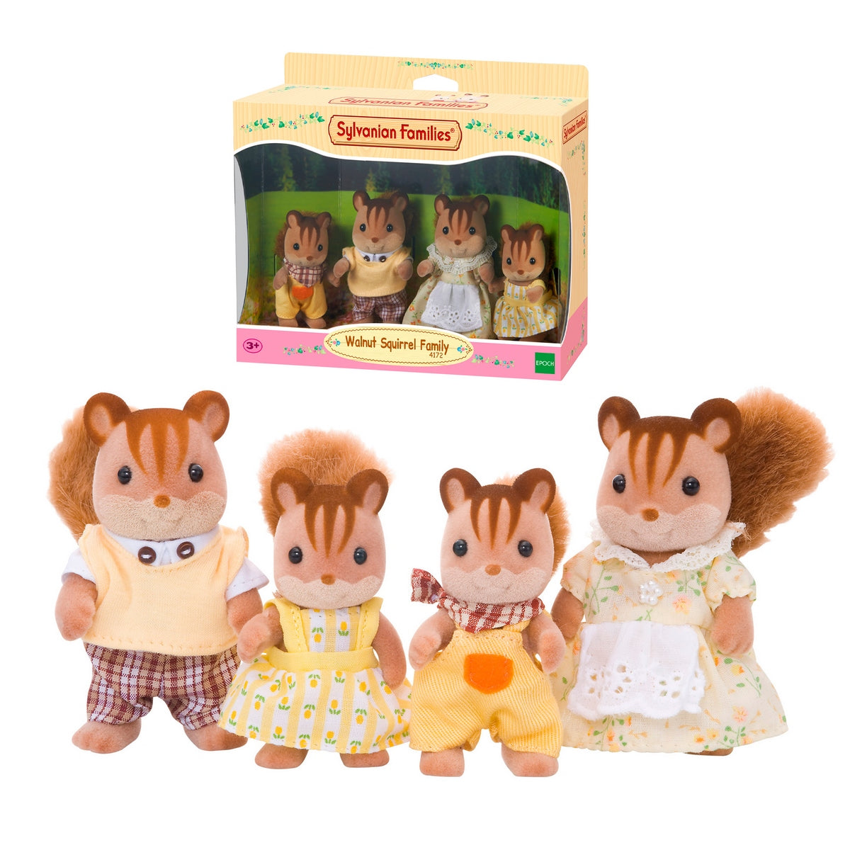 Familia Ardilla De La Nuez Sylvanian Families